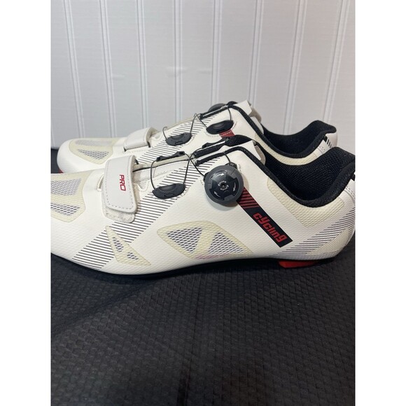 PRO KUSHIKE CYCLING9 SHOES Size 47 COLOR WHITE/Red size 13 main image 6